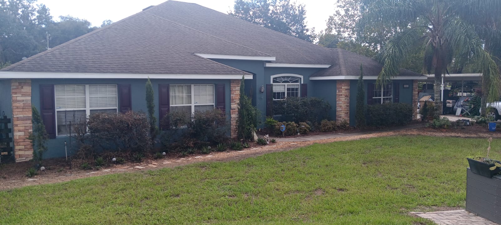 Exterior painting project Eustis Florida